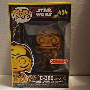 Funko Star Wars C-3PO Pop in Yellow and Black